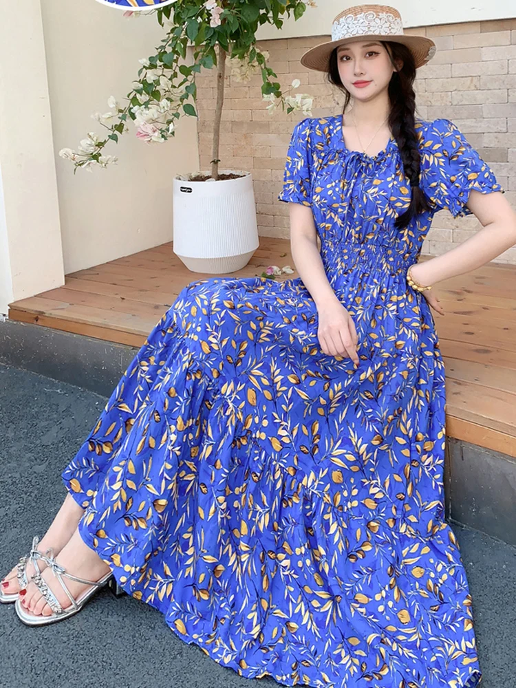 Nouvelle robe midi d'été en co - Midi Skirt Floral avis et prix