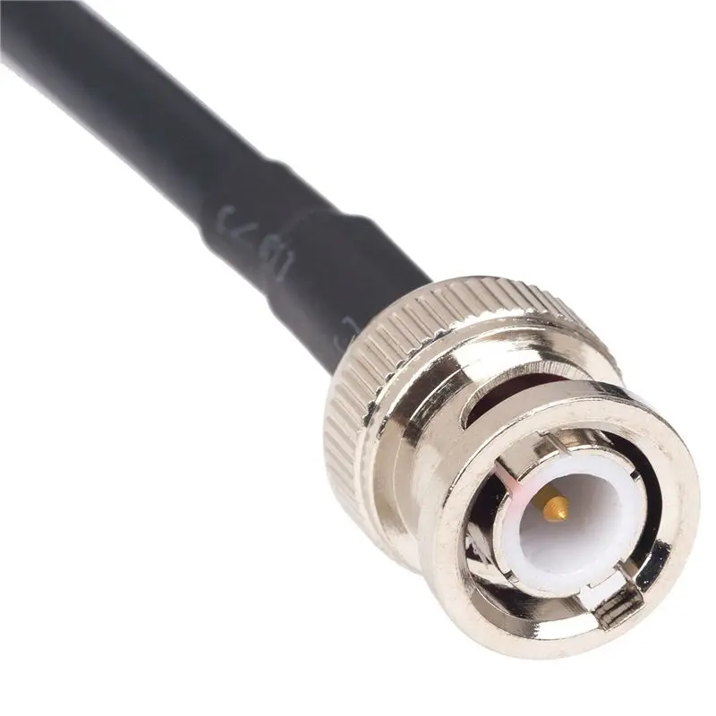 A33T-3Pcs 1 Meter BNC Extension Cable RG-58 BNC Male To BNC Male Coaxial Cable Rg58a/U 50Ohm RF Adapter Extension Cable