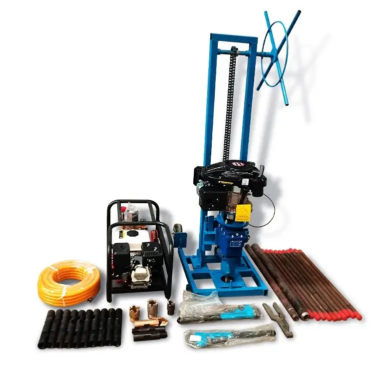 

Customized Low - maintenance Backpack Drill Rig Petrol Diesel 15m Soil Rock Concrete Sampling Hassle - free Core Drilling Device