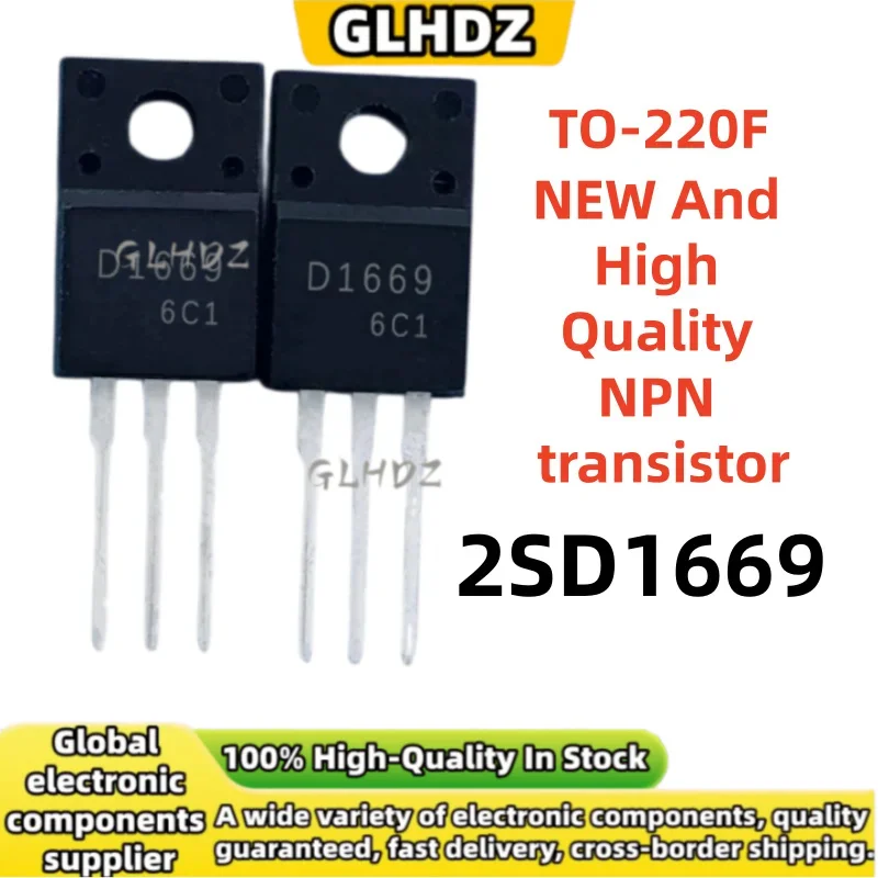 10-30PCS 2SD1669 NEW And High Quality NPN transistor In The Warehouse TO-220F