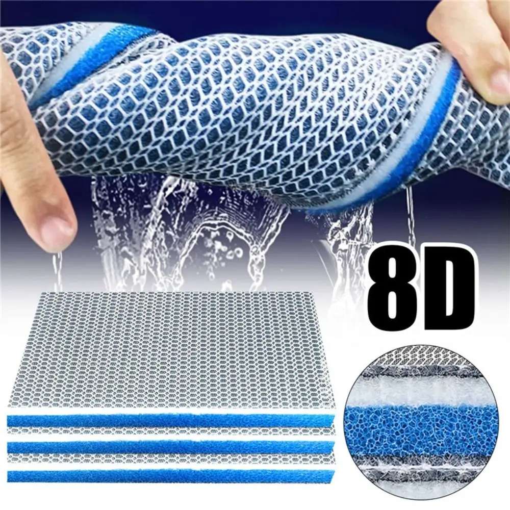 1Pcs Durable 8D Aquarium Filter Sponge 8-Layers High-Density Biochemical Filter Cotton Sponge For Fish Tank Pond