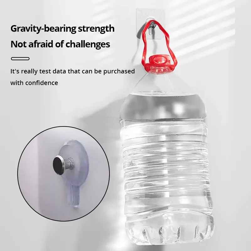 أظافر حائط شفافة ذاتية اللصق ، مسمار متعدد الأغراض ، صورة بدون أثر ، إطار مرحلة جدارية ، أظافر رسم معلقة ، 10 أو #3