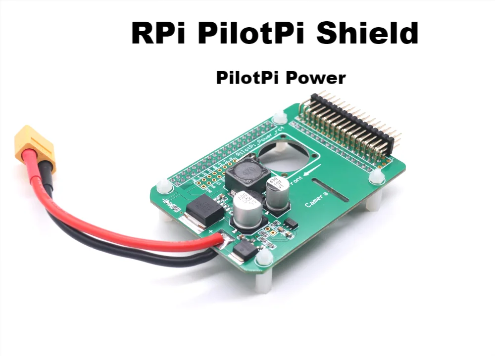 RPi PilotPi Shield Pixhawk Flight Control PX4 Firmware-sensor en voeding met Raspberry Pi OS PIX 32-bits stuurautomaat helikoptervliegtuig