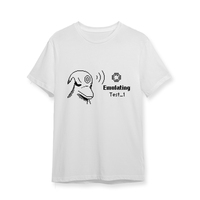 Jumeast 3D Flipper Zero Hacker Printed Men White T-shirts Cute Animal Dolphin Graphic T Shirts Futuristic Mesh Clothing T-shirty