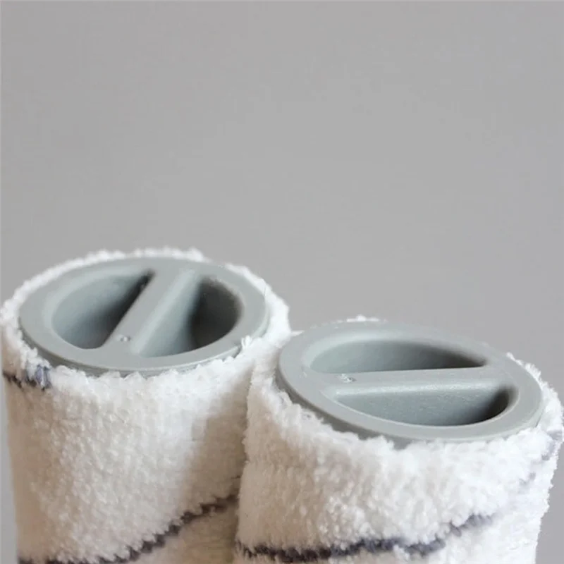 A74X-Microfibre Roller Set For Karcher FC7 FC5 FC3 FC3D EWM2 Electric Hard Floor Cleaner 2.055-007.0/2.055-006.0 Easy Install Gr