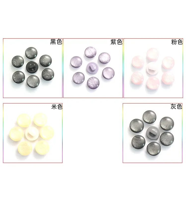 Candy Color Eye Cat Stone Resin Buttons for Child Clothes, Shirt Button Sewing, DIY Crafts, Scrapbooking Accessories, 11.5mm, 10