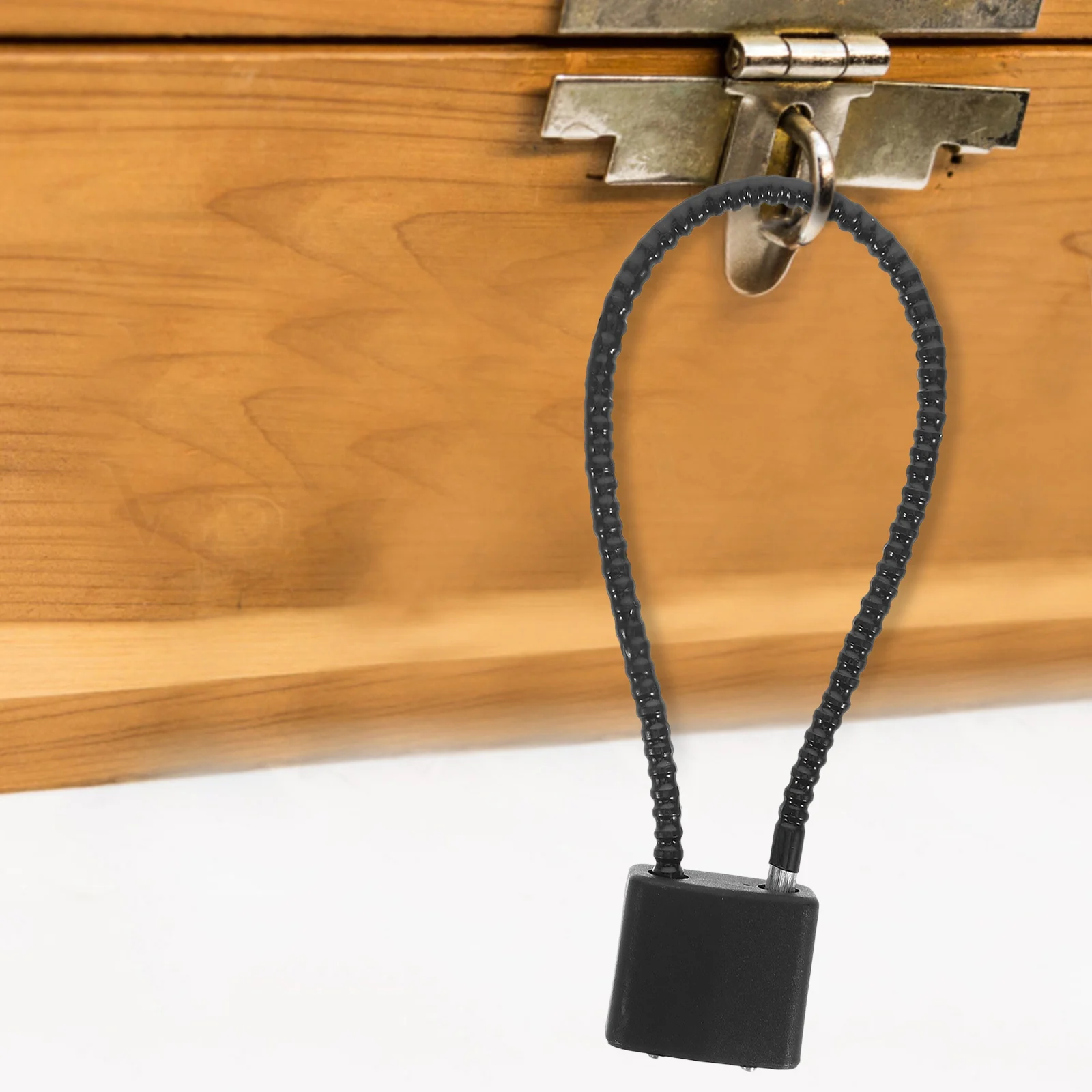 

Heavy Duty Steel Keyed Padlock For Scooter Bike Cabinet Luggage Gym Locker Travel Wire Durable Wear Resistant Compact