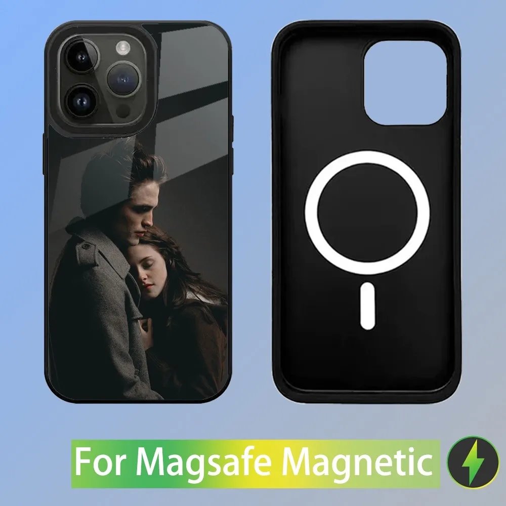 T-Twilight Phone Case For iPhone 15,14,13,12,11,Plus,Pro,Max Mini Magsafe Magnetic Wireless Charging