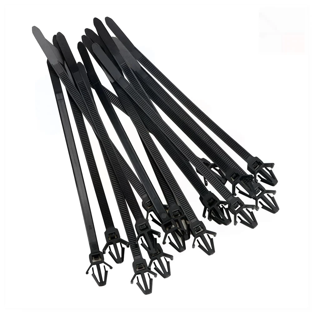 

20 шт. автомобильные жгуты проводов, крепежные кабельные стяжки для Volkswagen Passat B7 2011 2012 2013 2014, дневные ходовые огни DRL, белый 6000