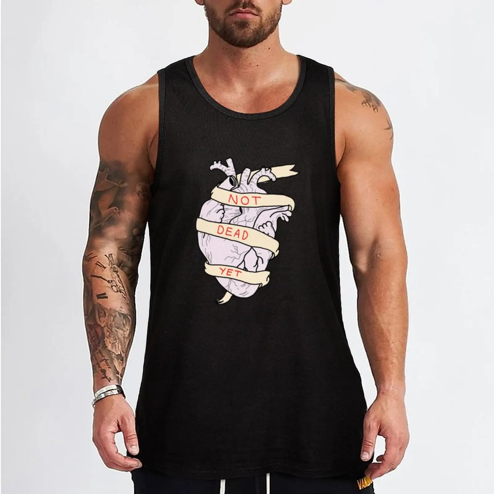 Noch nicht tot Tank Top Men's sleeveless t-shirt Men's sleeveless gym shirts