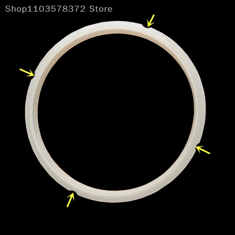 18/20/22/24cm Silicone Rubber Gasket Cooker Lid Sealing Ring Electric Pressure Cooker Replacement for 2-6L Cooker Gaskets