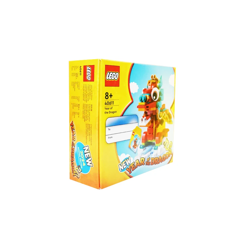 LEGO 40611 the Year of the Loong Zodiac assembly blocks