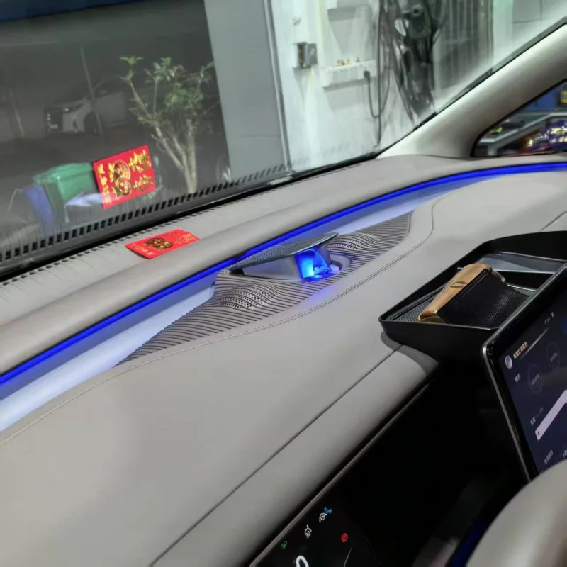 Picture 6: Newly upgraded electric lift ambient light speaker, car lift tweeter for D 9 accessories