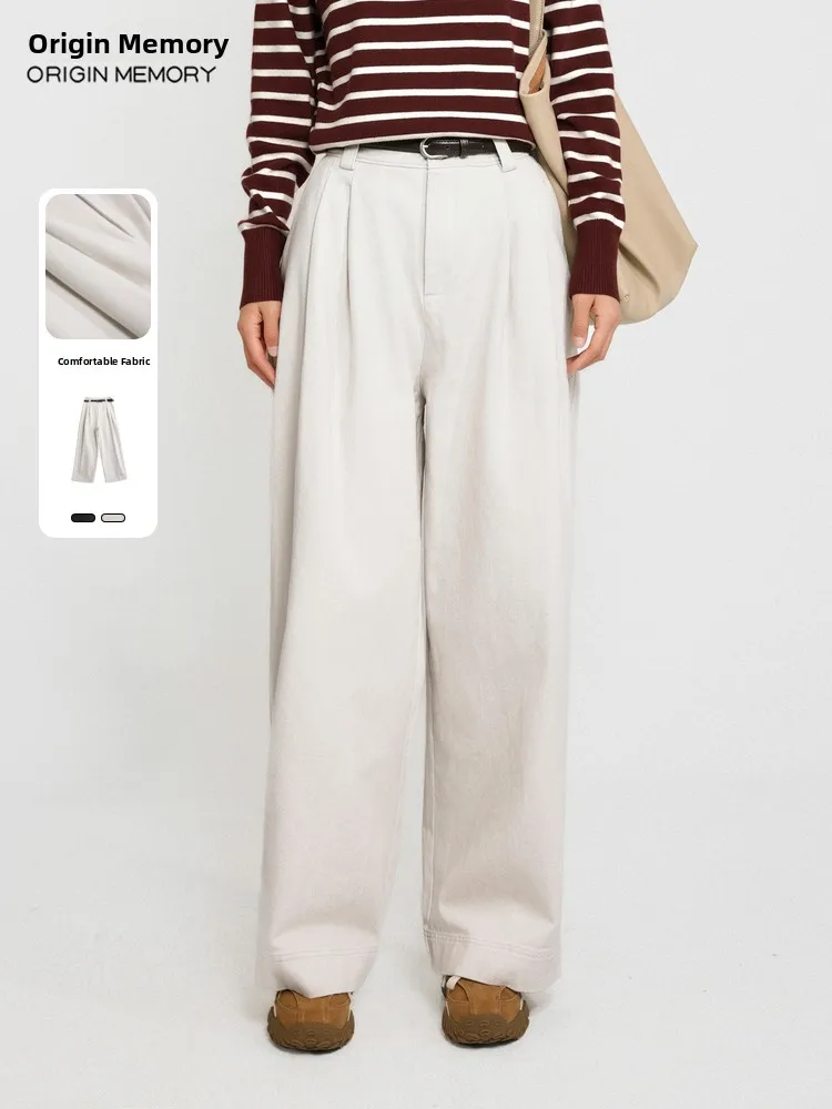 

Широкие джинсы с высокой талией, брюки Fce на подкладке, новые зимние брюки JYDQD, повседневная посадка на молнии с эффектом памяти