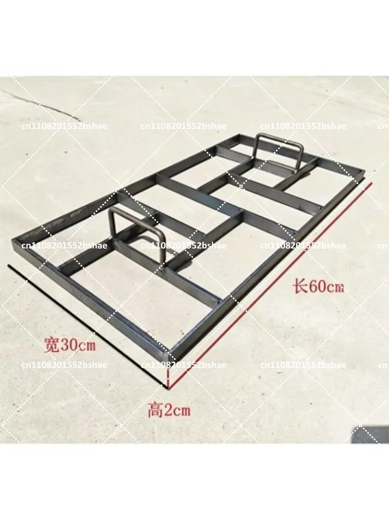 Concrete Stamped Mold for Garden Courtyards Anti-Slip Pavement Construction Steel Material