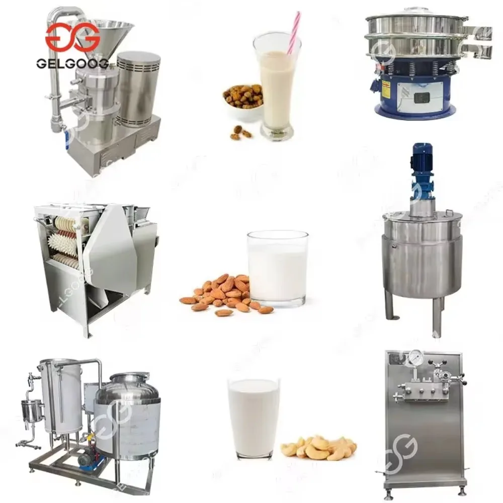 Multifunctional 80kg Capacity Soybean Milking Machine Grinder Extractor Production Line Almond Milking Machine