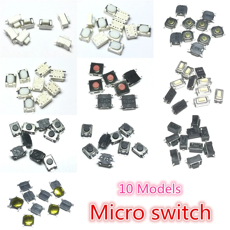 Car Remote Control Key Tou son offch Repair Small Switch Micro Push Buttons Touch Component Package pulsador For Nissan, Honda,