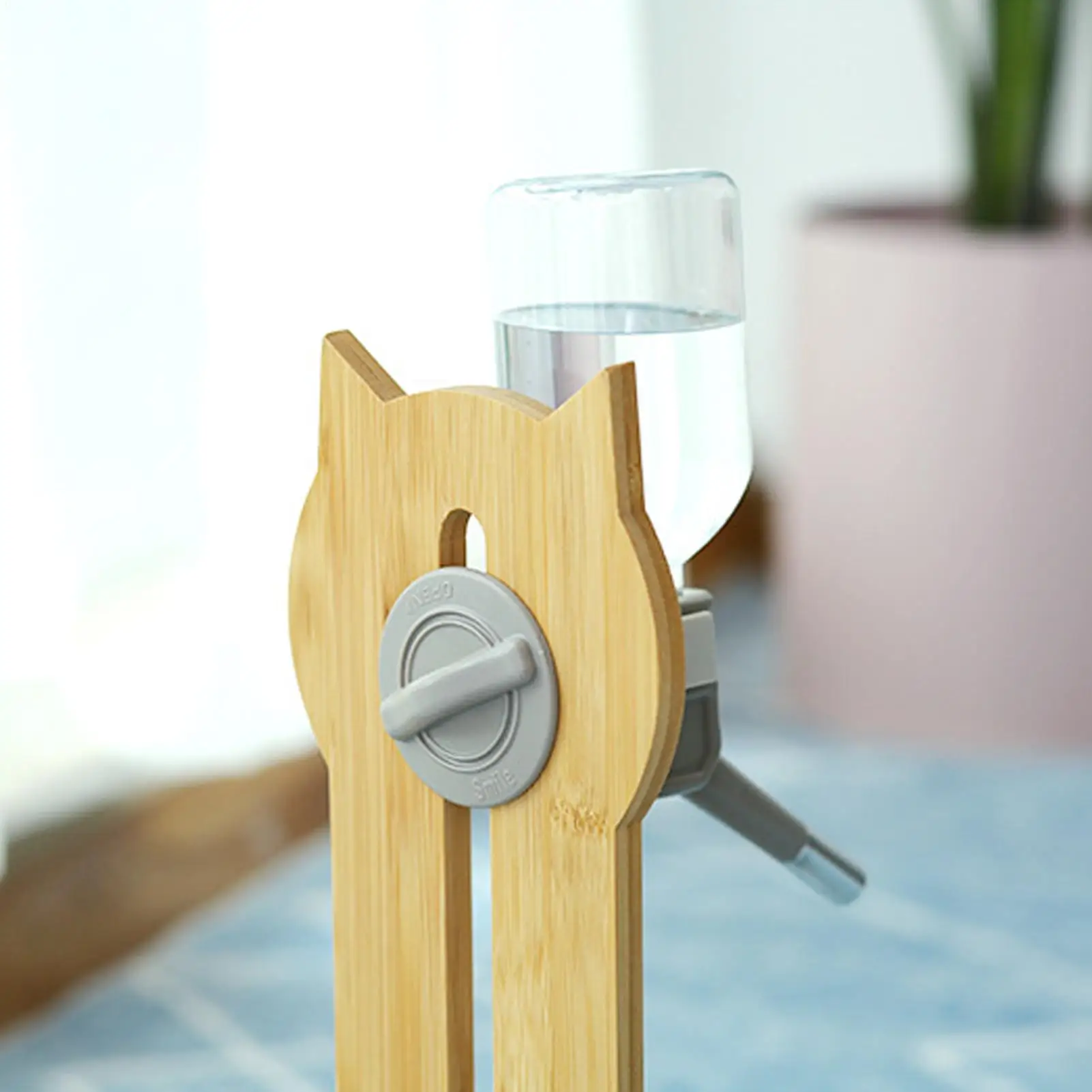 dog-water-dispenser-height-adjustable-wooden-no-drip-automatic-standing-cat-water-dispenser-for-kitten-puppy-small-animals