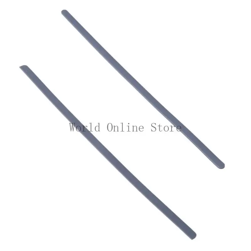 

2Pcs Replacement Bottom Case Black Rubber Feet Foot Strips for Latitude 7400 E7400 87HC