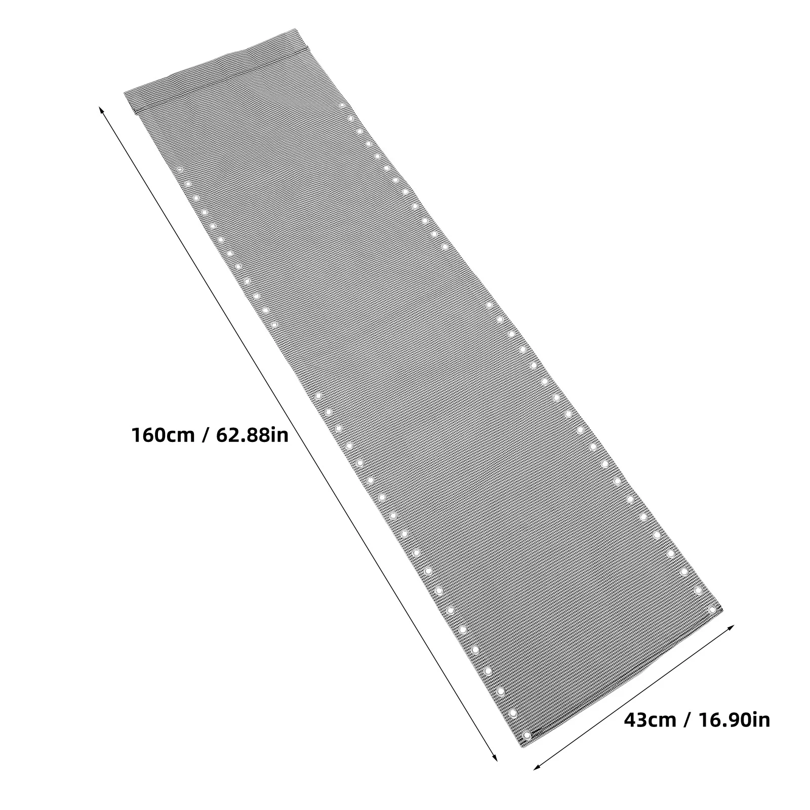 1 conjunto de tecido para espreguiçadeira com cintos reforçados para elasticidade, uso confortável em cadeiras de acampamento ao ar livre, varanda e quintal