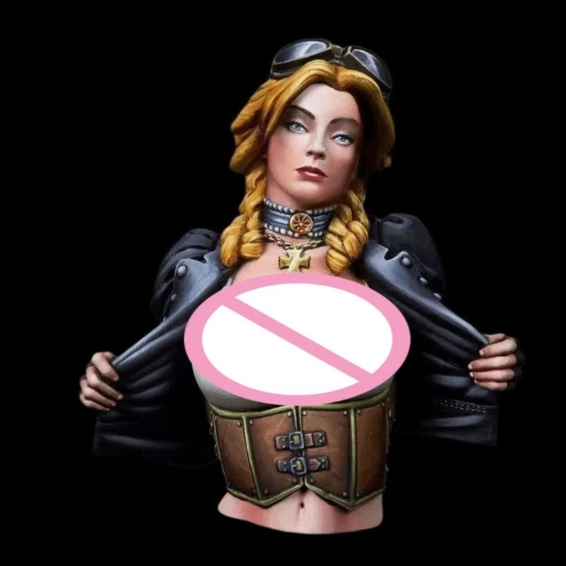 

1:12 Casting Resin Model Assembly Kit, GK， Half body portrait, unpainted, needs to be assembled