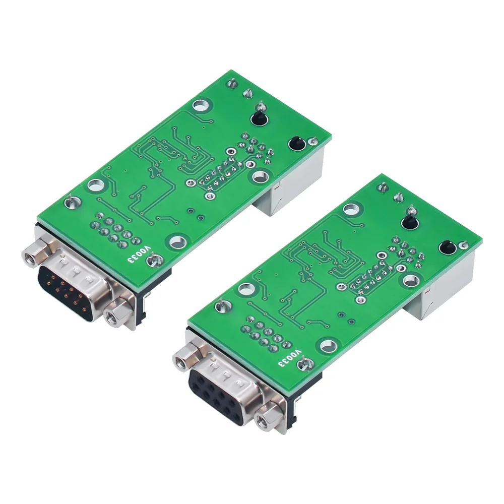 LIZAO RS232 Repeater Remote Transmission Module Passive No Power Required RS232 to RS422 Network Port Converter Adapter