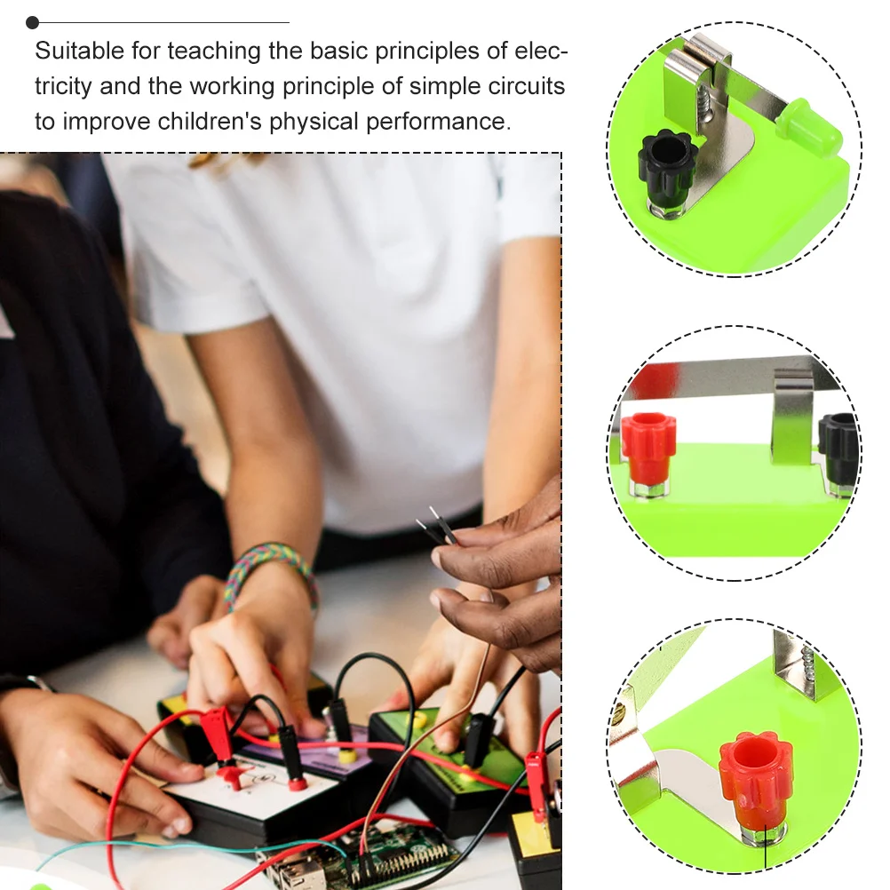 

5pcs Single Pole Single Throw Switch Copper Spst For Physics Equipment Electronic Knife Circuit Experiment Labs Electricity