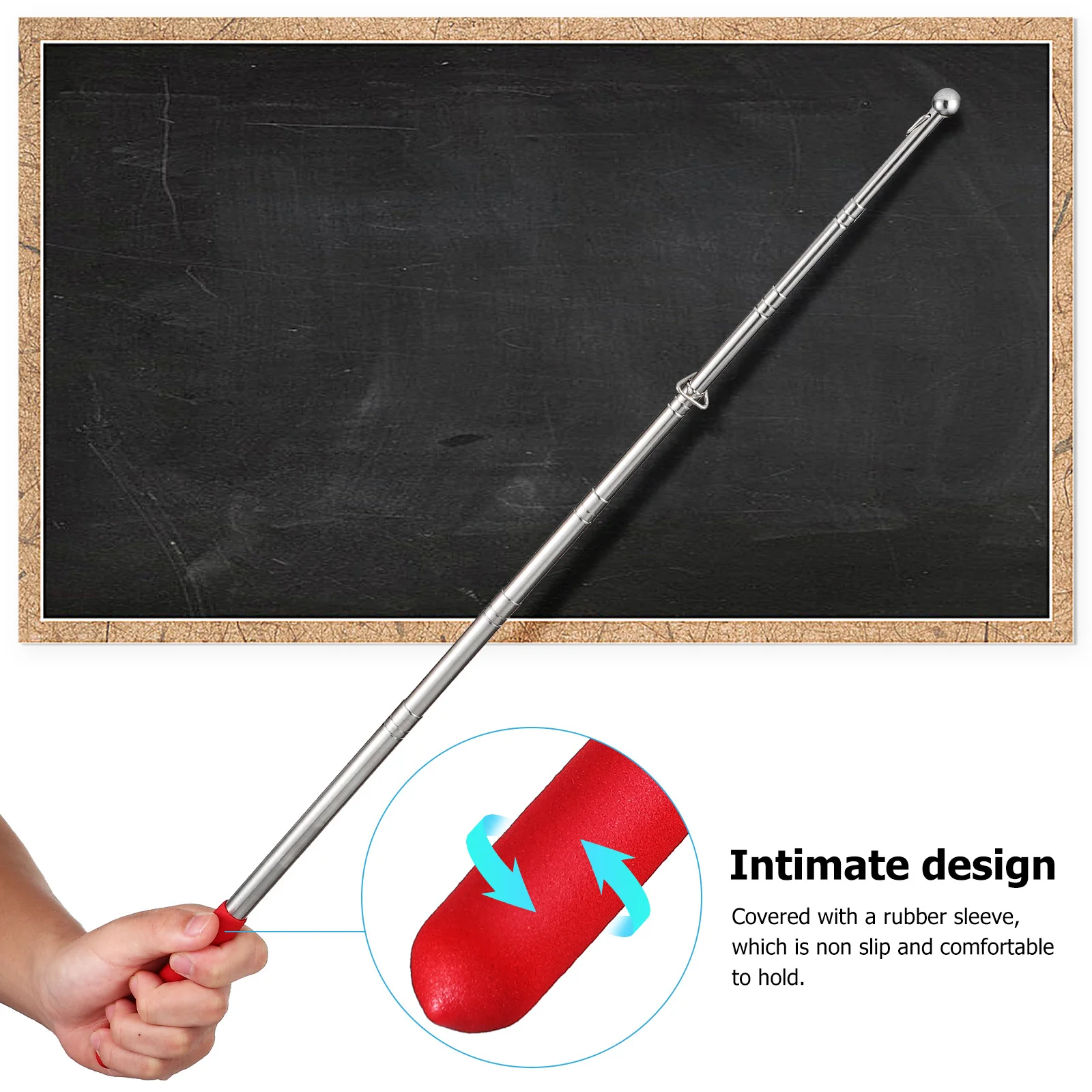 

4 шт. телескопическая учебная палка портативный флагшток направляющая указатель регулируемый указатель учителя доска многофункциональный столб