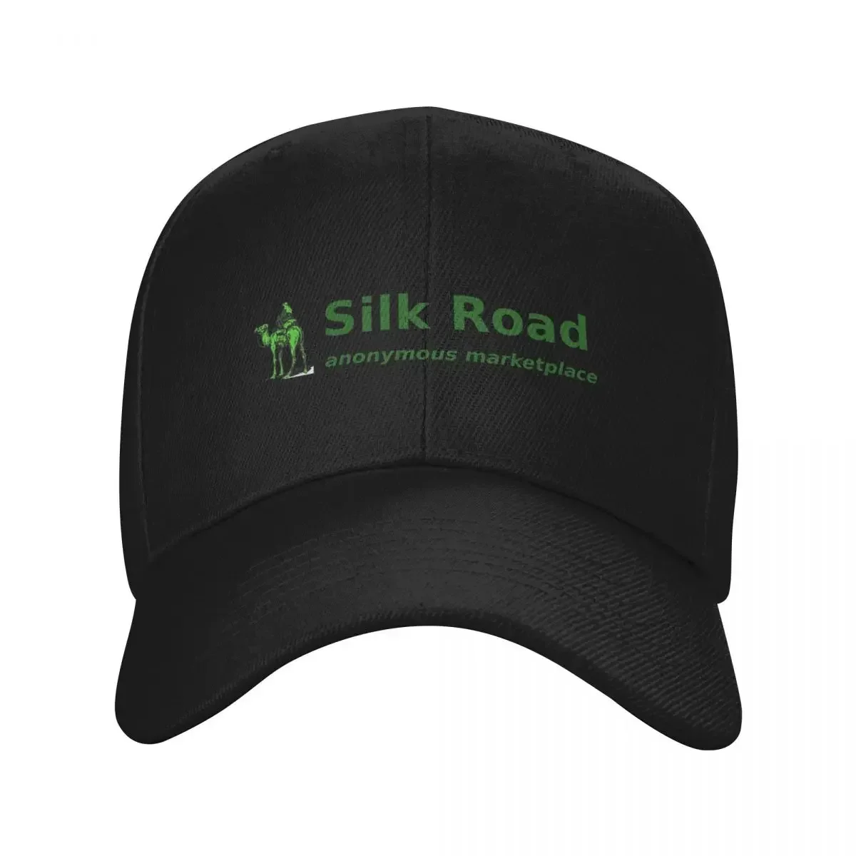 Silk Road Anonymous Marketplace Logo Deep Web Dark Onion Tor Baseball Cap Beach Rave For Men Women's