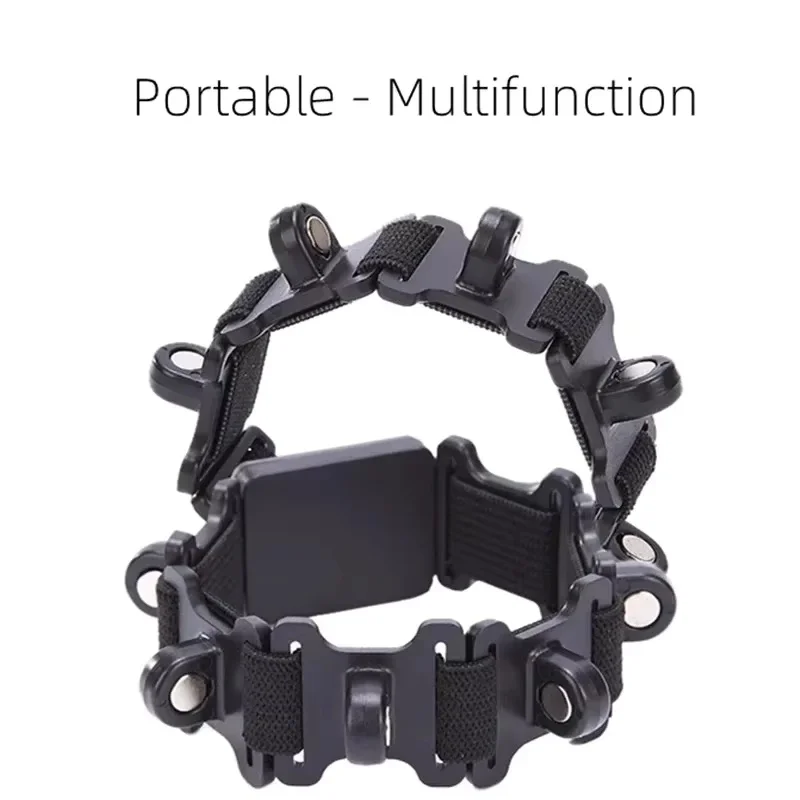 1pc Professional Hairdress Magnetic Bracelet Magnet Adsorption Hairpin Combs Wrist Strap for Makeup Portable Styling Tools Salon