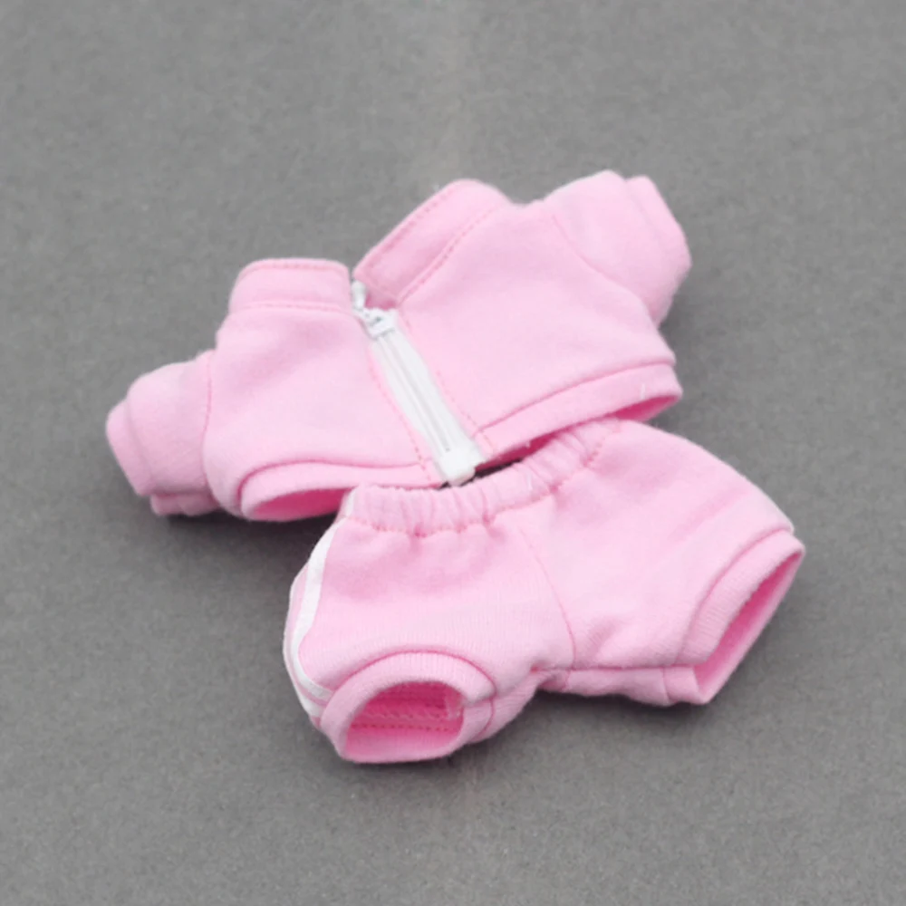 

For 17cm Labubu V1 V2 Casual Sportswear Set Dolls Fashionable Outfit For Labubu Accessories