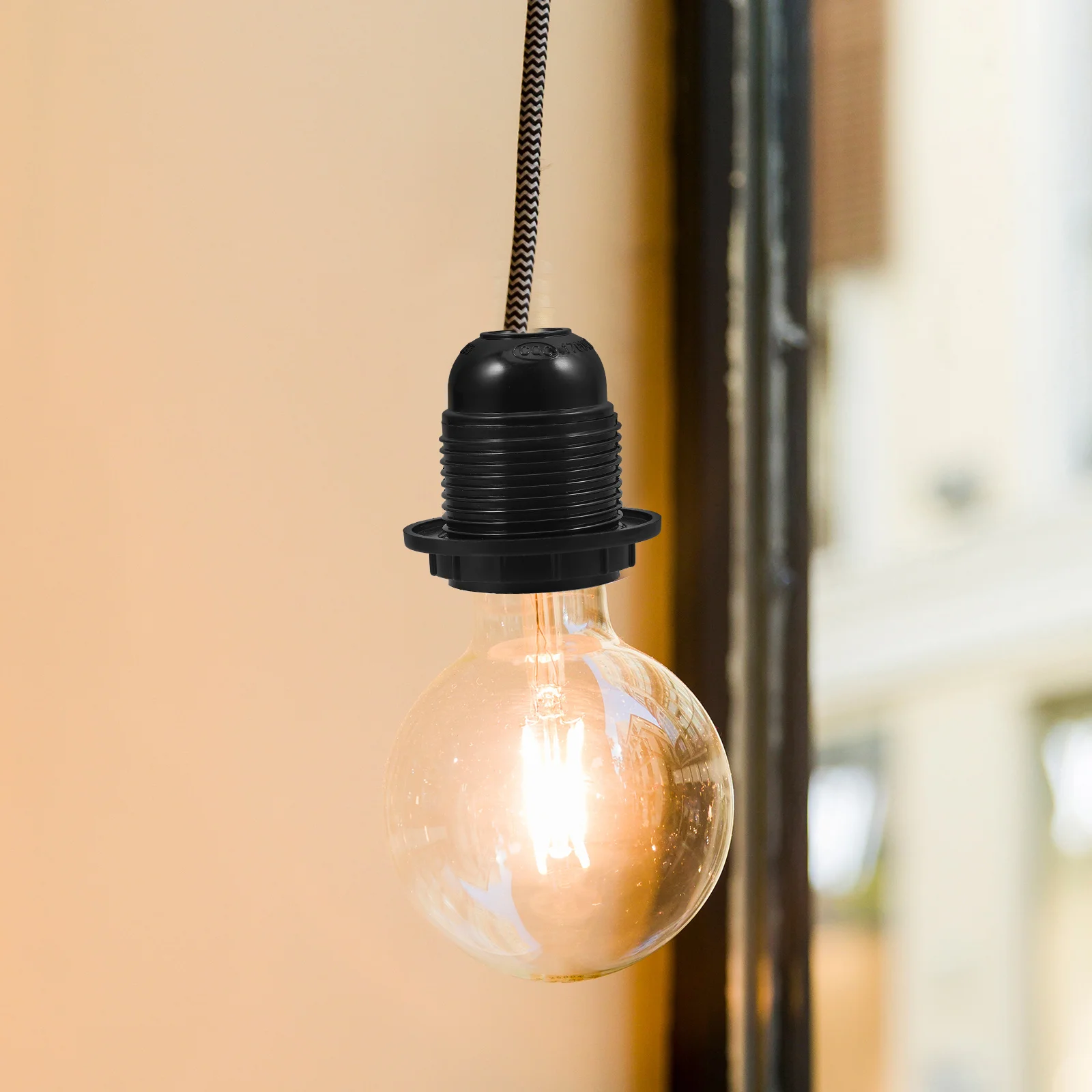 

Replacement E27 Bakelite Aluminum Alloy Lamp Socket Vintage Style Light Bulb Base Lamp Fitting Parts Bulb Socket