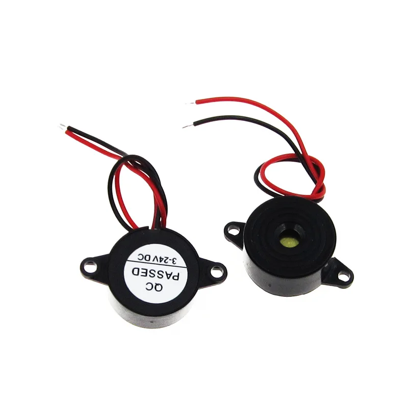 2pcs 3-24V Electronic Buzzer Beep Alarm Intermittent for Arduino Acoustic Components Buzzers