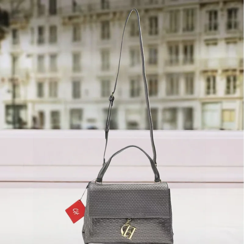 

CHCH женские роскошные брендовые сумки, модная простая женская сумка на плечо большой вместимости, съемная сумка на цепочке с крышкой bolsos mujer