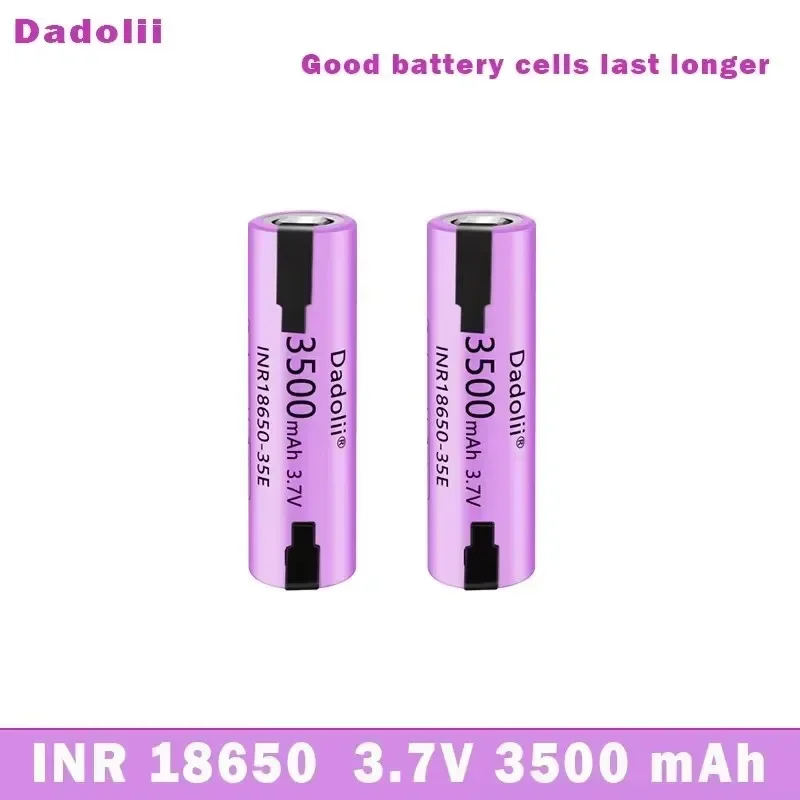 

2025 High quality 18650 lithium-ion rechargeable battery 3.7 V 3500 mAh DIY nickel battery