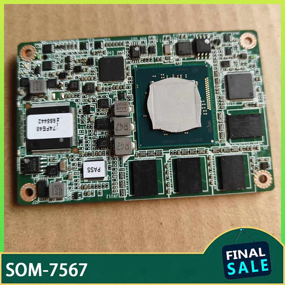 

Встраиваемая материнская плата SOM-7567 REV A1 SOM7567CS0CB2104-T