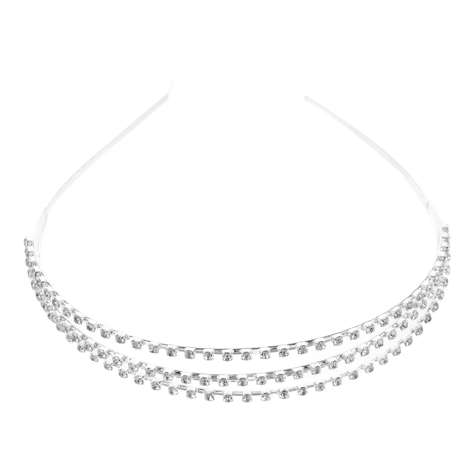 

1 шт. Стильная свадебная повязка для волос со стразами, легкая и удобная, женские аксессуары для волос, праздничный головной убор