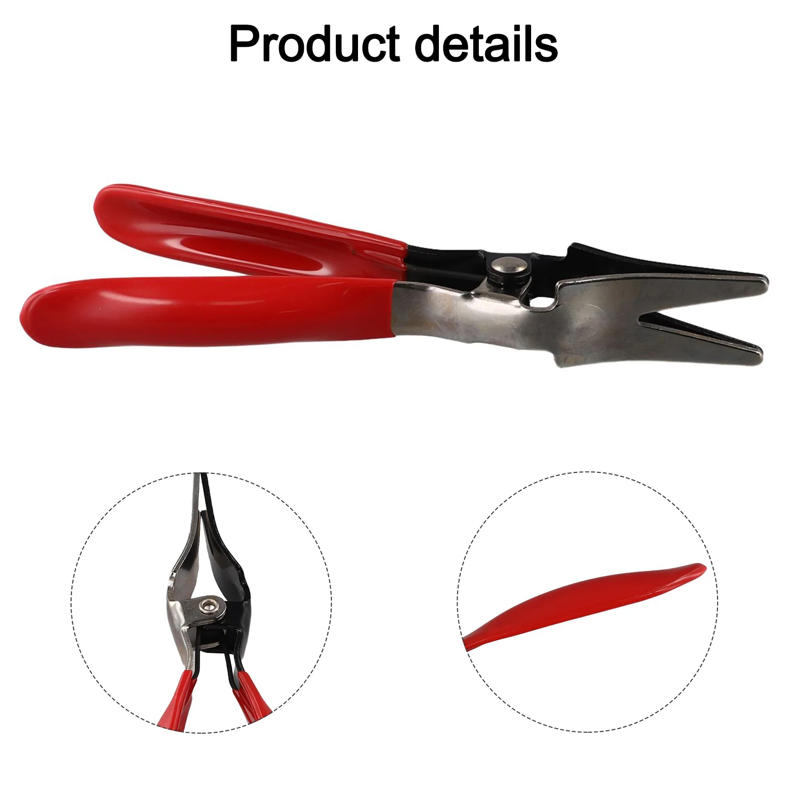 Separator Pliers Pipe Tool Angled Auto Fuel Water Vacuum Line Tube Hose Remover Comfortable Grip Optimal Length   Versatile Comp