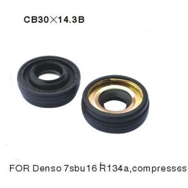 

car AC Compressor LIP TYPE Shaft Seal ring/ For DENSO TY12/TV14 R134a,Compressor CB30x14.3B