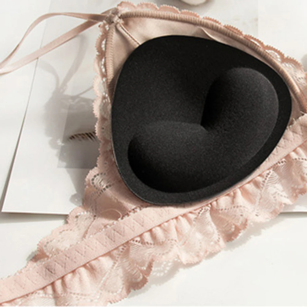 Cuscinetto per il seno in spugna Inserti per la biancheria intima da donna sexy rinforzanti per il petto push up