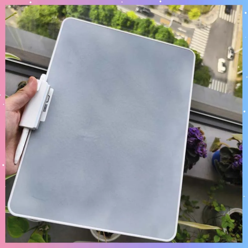 

Магнитная доска для рисования 10/12/15 дюймов, поддержка частично стираемой домашней доски для рукописного ввода для письма, рисования и эскизов, подарок