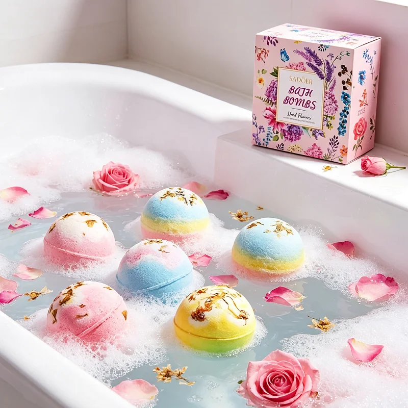 4-unidades-caixa-de-sais-de-banho-limpeza-suave-com-quatro-aromas-lavanda-alecrim-rosa-e-limao-uma-experiencia-de-spa-em-casa