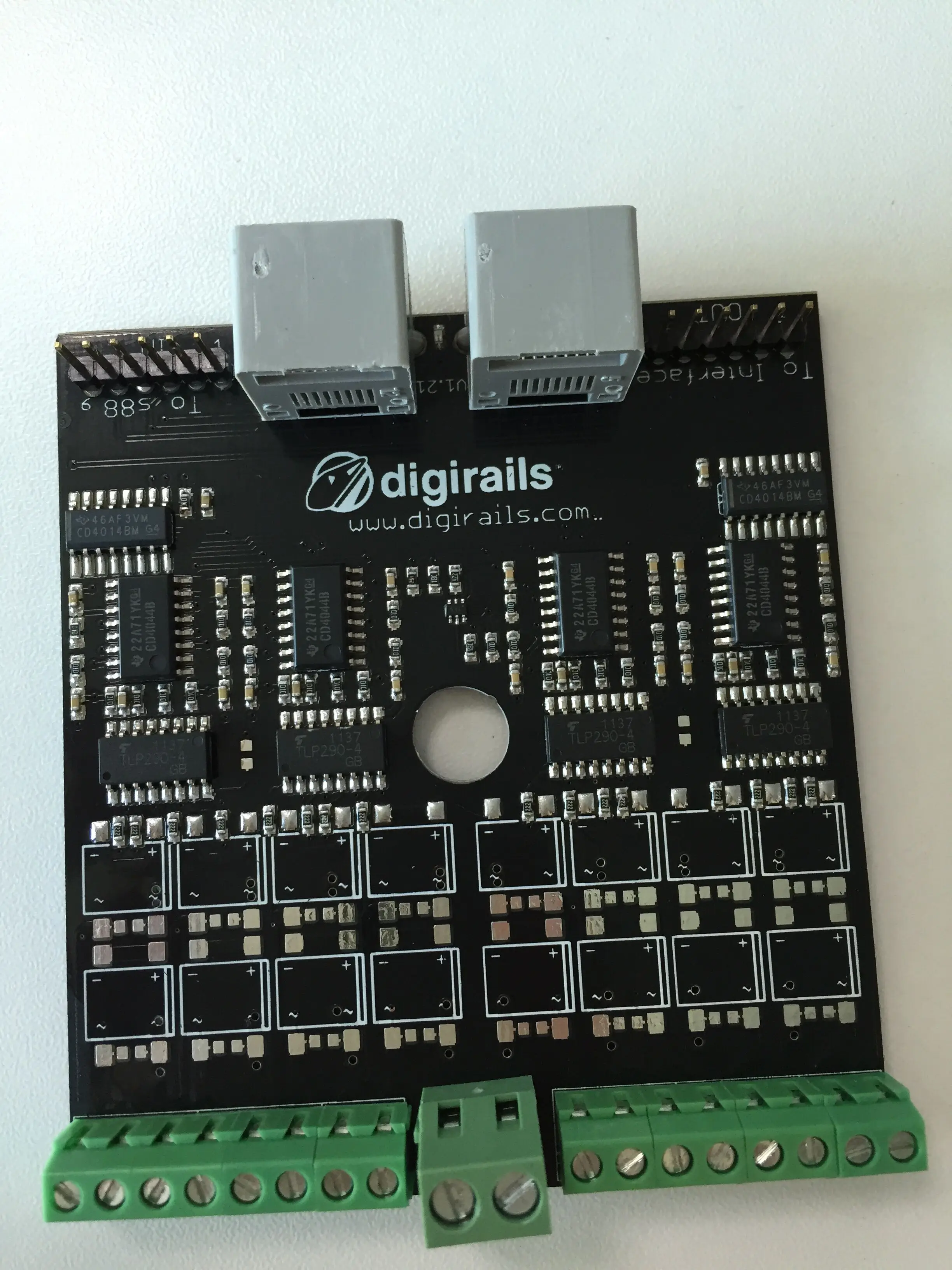 Digikeijs DR4088OPTO 16 チャンネル フィードバック占有検出器 ~ S88N
