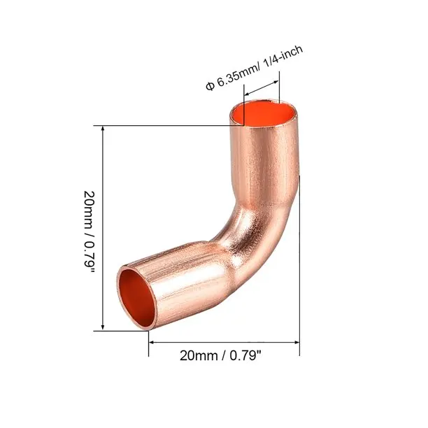 Hydraulic Copper Fittings 45 90 Degree Copper Fittings Elbow Making Machine