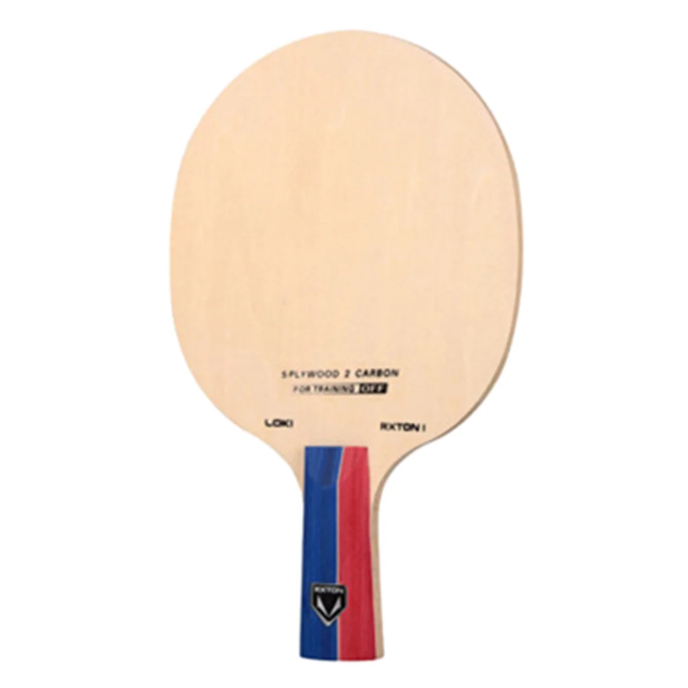 Table Tennis Racket Bottom Long Handle Non-Slip Paulownia Core Practical To Use Sweat-Absorbent Technical Wood