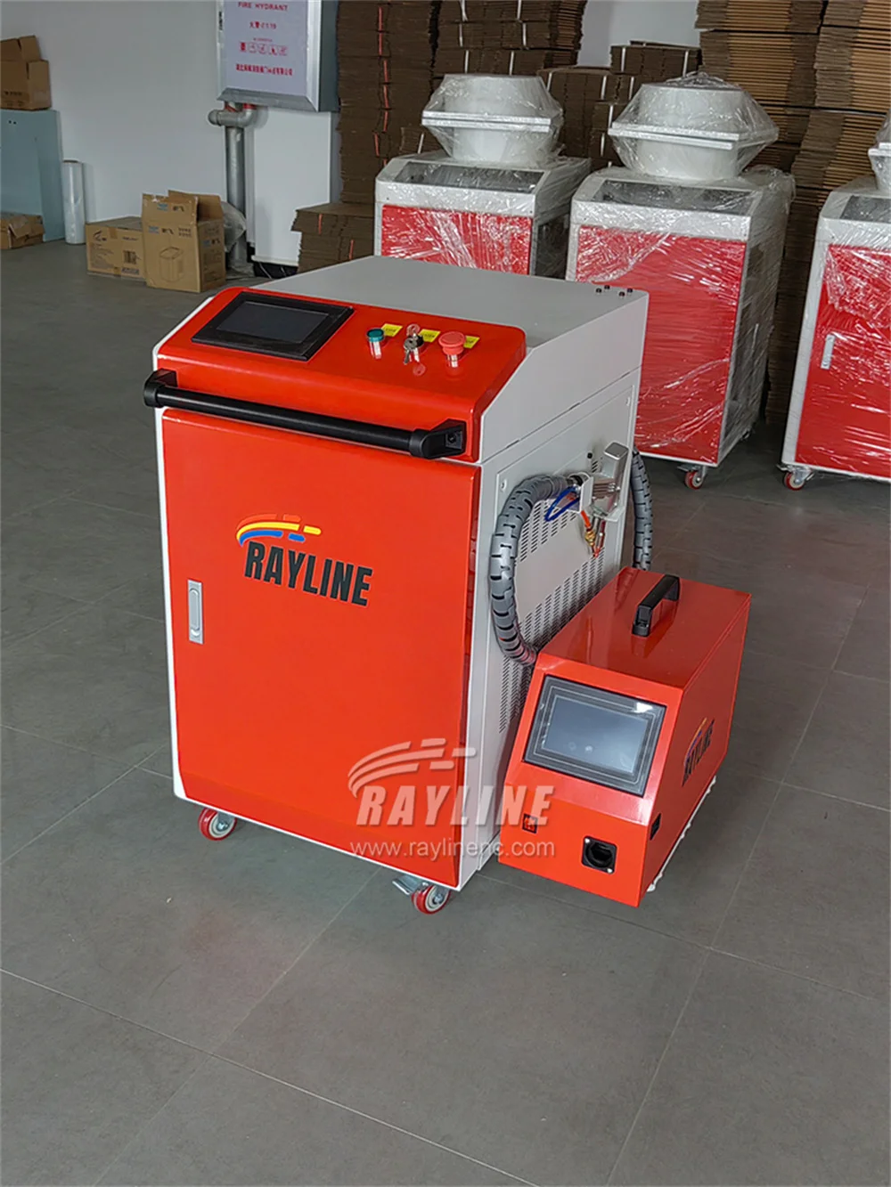 4 in 1 All in One Handheld Metal Aluminum 1kw 1.5kw 2kw 3kw Fiber Laser Welding Machine Cutting Welding Cleaning  Machine