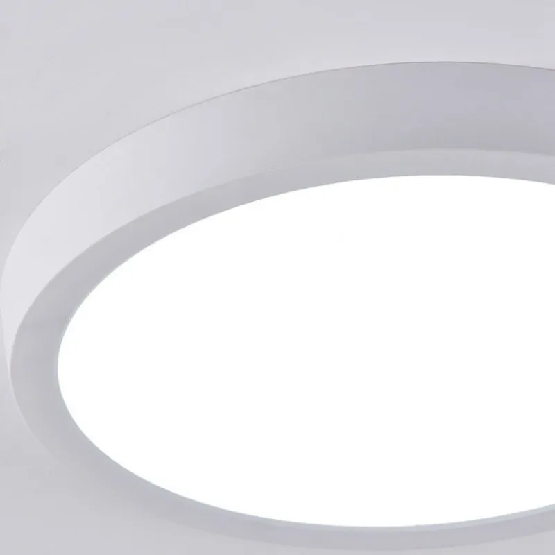 【FAMILY GATHERING】Low Profile LED Ceiling Light, Modern Minimalist Surface Mount Downlight For Shower Or Closet Lighting