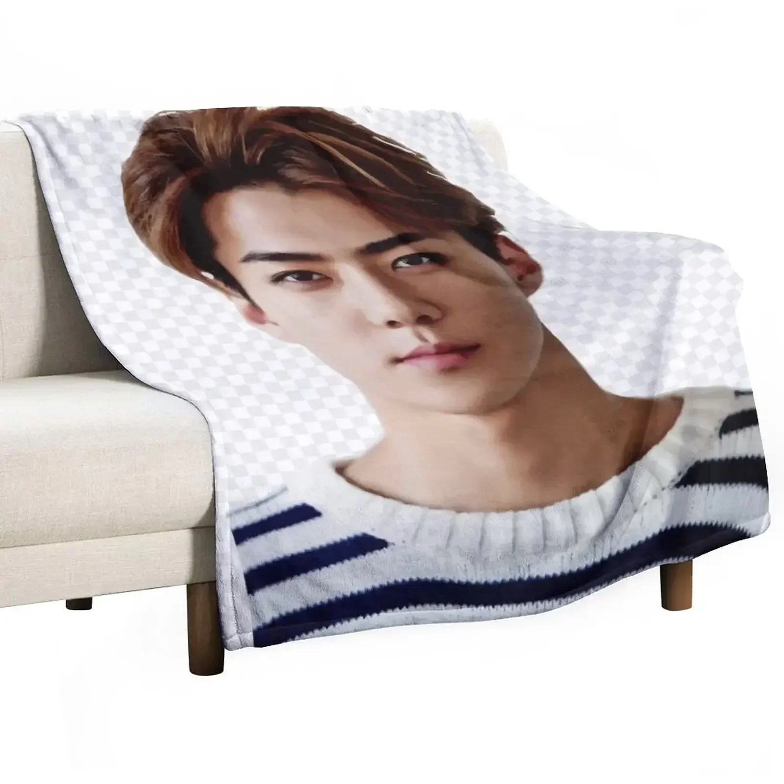 Sehun-Ah Exooooo Throw Blanket Luxury St Personalized Gift Blankets