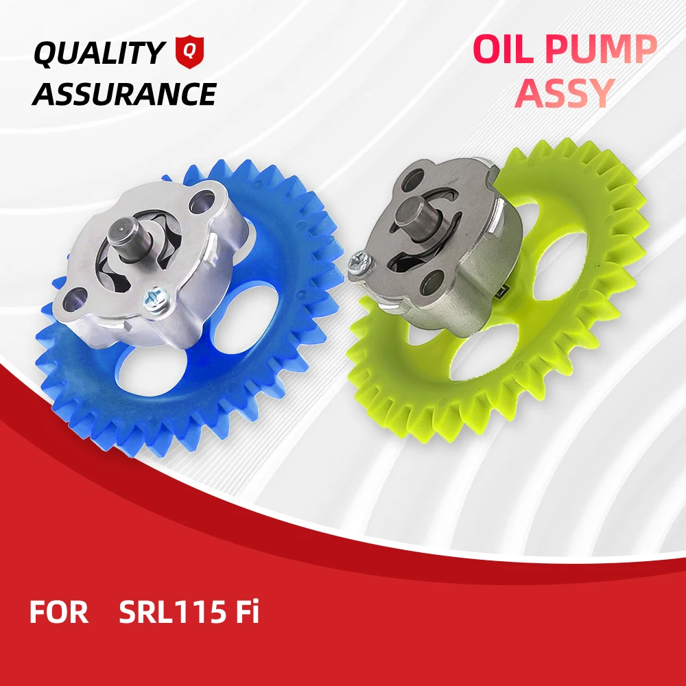 

Oil pump with Fuel Pump Sprocket for racing SRL 115 SRL115 FI 1DY-E3300-00 Motorcycles parts Hight Performance For YAMAHA
