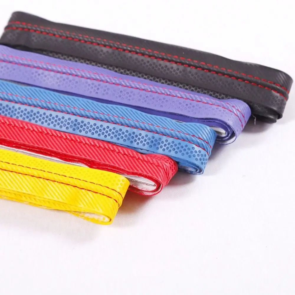 Multi-color Badminton Racket Overgrips PU Pressure Point Tennis Racquet Sweatband Shock Absorption Non-Slip Stitching Over Grips